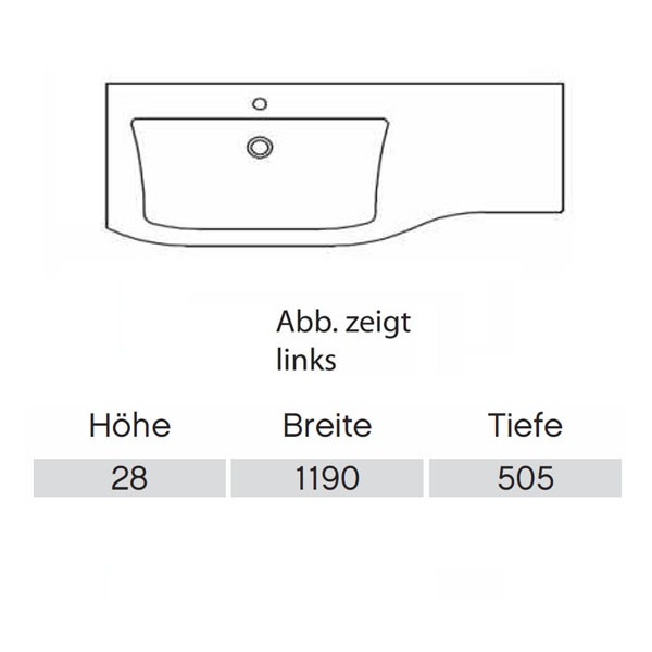 Pelipal Contea Badmöbelset - Comfort N 2.2 Set bestehend aus: